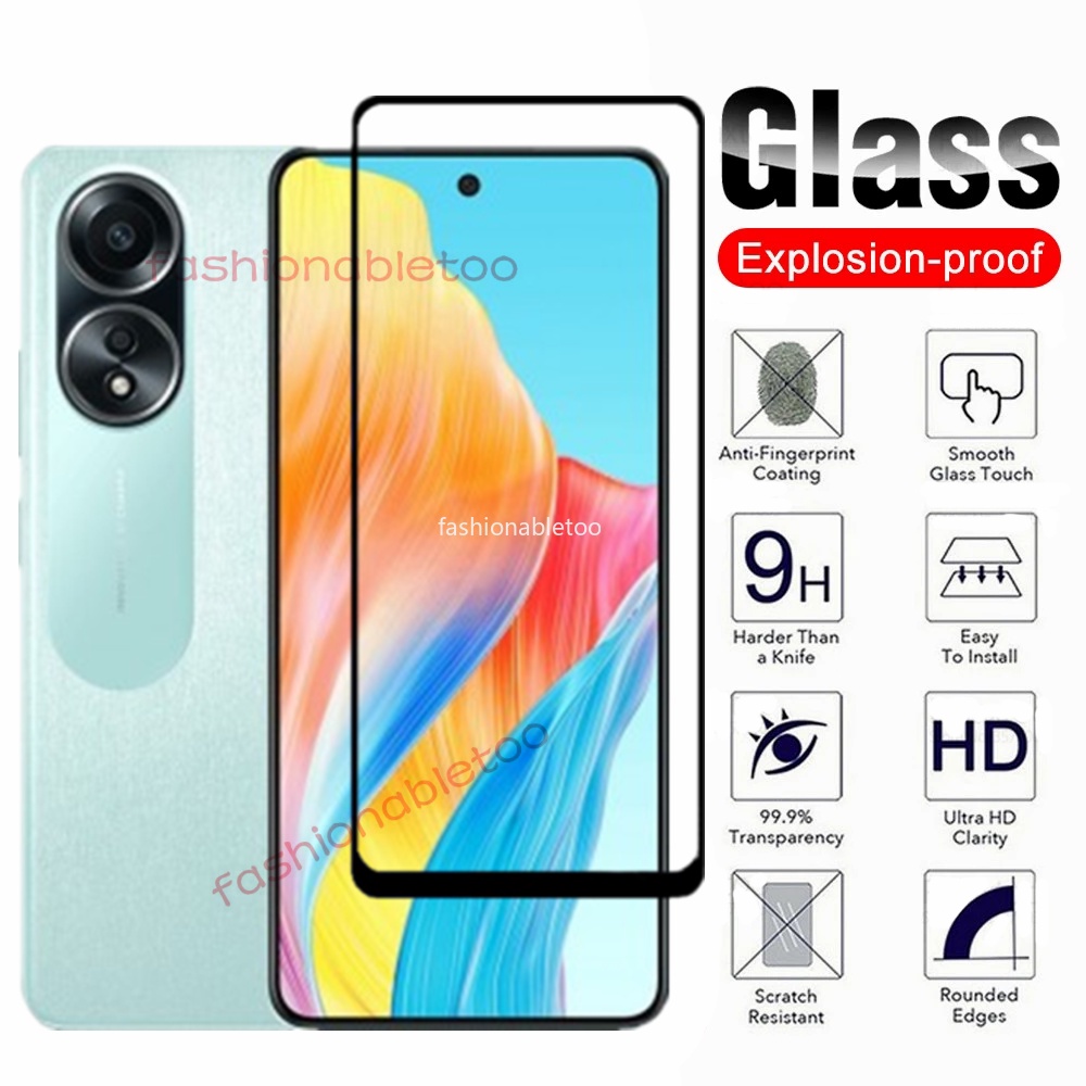 Kính Cường Lực 2 Trong 1 Bảo Vệ camera Cho oppo a58 nfc a38 a18 a78 a98 a17k a58nfc a 58 a 38 a 18 a 78 a 98 a 17 4g 5g Phía Sau Phía Sau Phía Sau Phim Dán Trang Trí Xe Hơi Độc Đáo Sáng Tạo