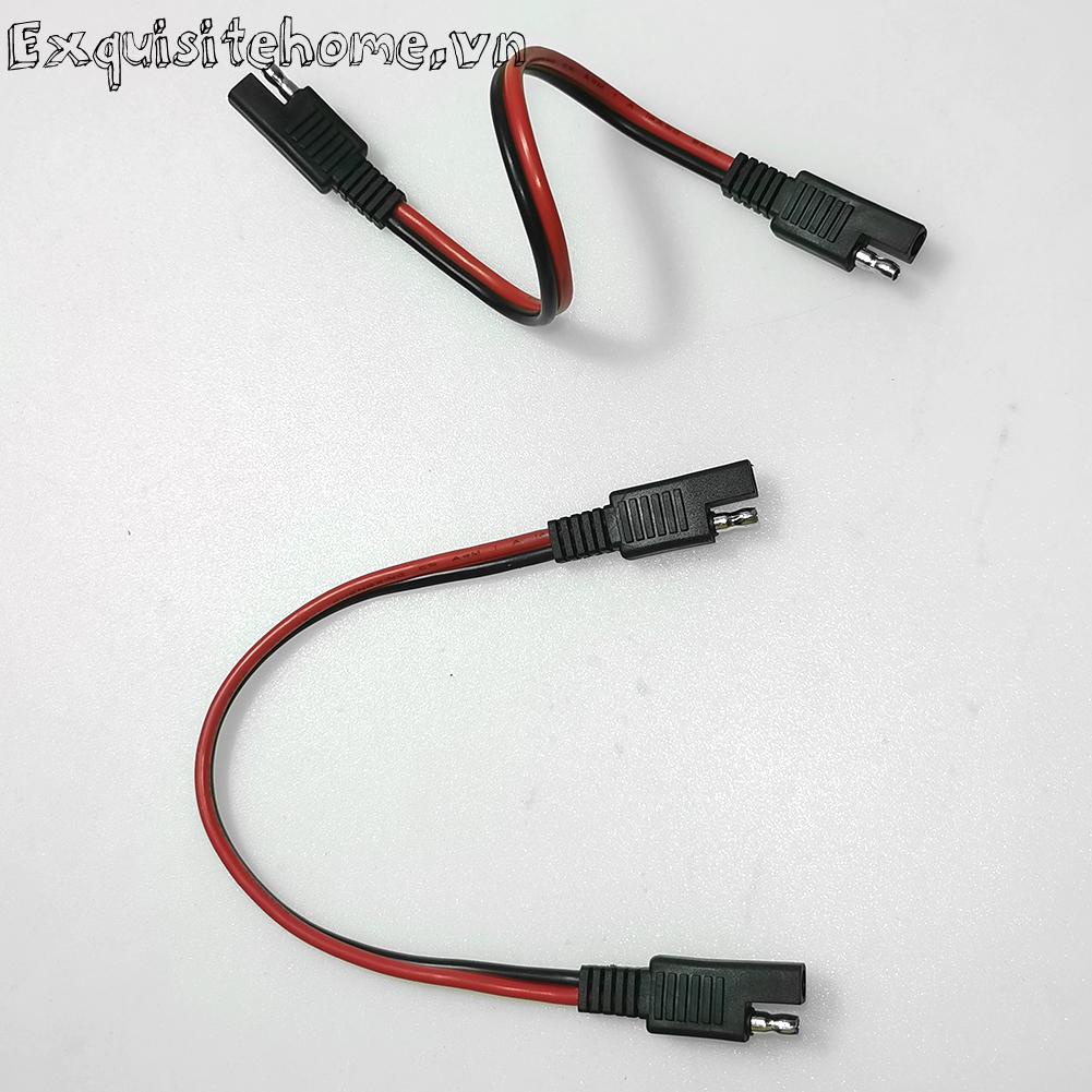 Dây cắm 2 chân 14awg 30cm sae đến sae cáp dây mở rộng ô tô