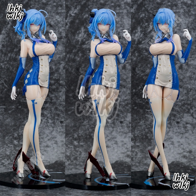 Hình hành động 26 cm uss st louis azur lane váy dạ hội cởi trang trí phòng không có hộp mô hình búp bê