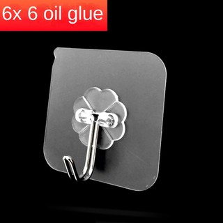 Móc Treo Đồ Dính Tường Trong Suốt Không Để Lại Dấu Vết Chống Thấm Nước Tiện Dụng