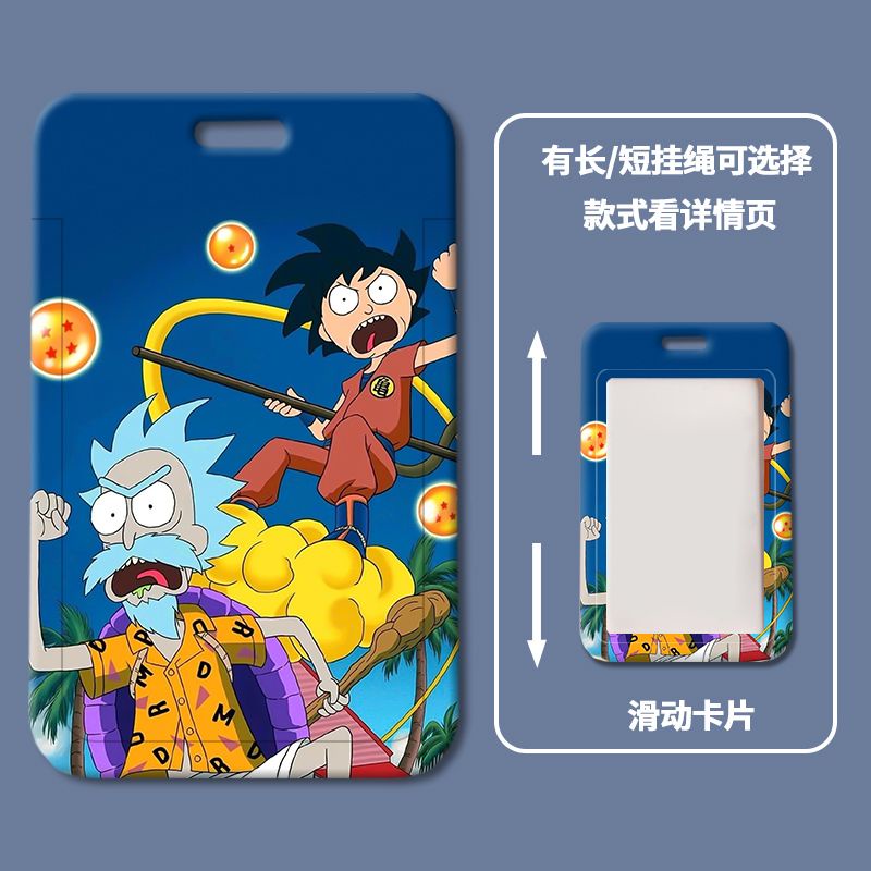 Ví Đựng Thẻ Họa Tiết Hoạt Hình Rick and Morty Độc Đáo