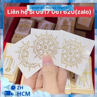 Linh phù vòng xoay chuyển vận hoa sen thái lan