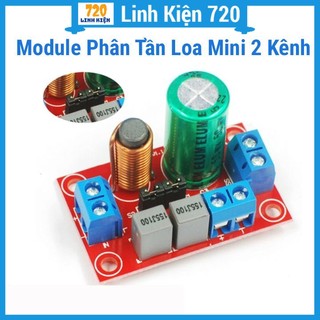 Module phân tần loa mini 2 kênh công suất 40W