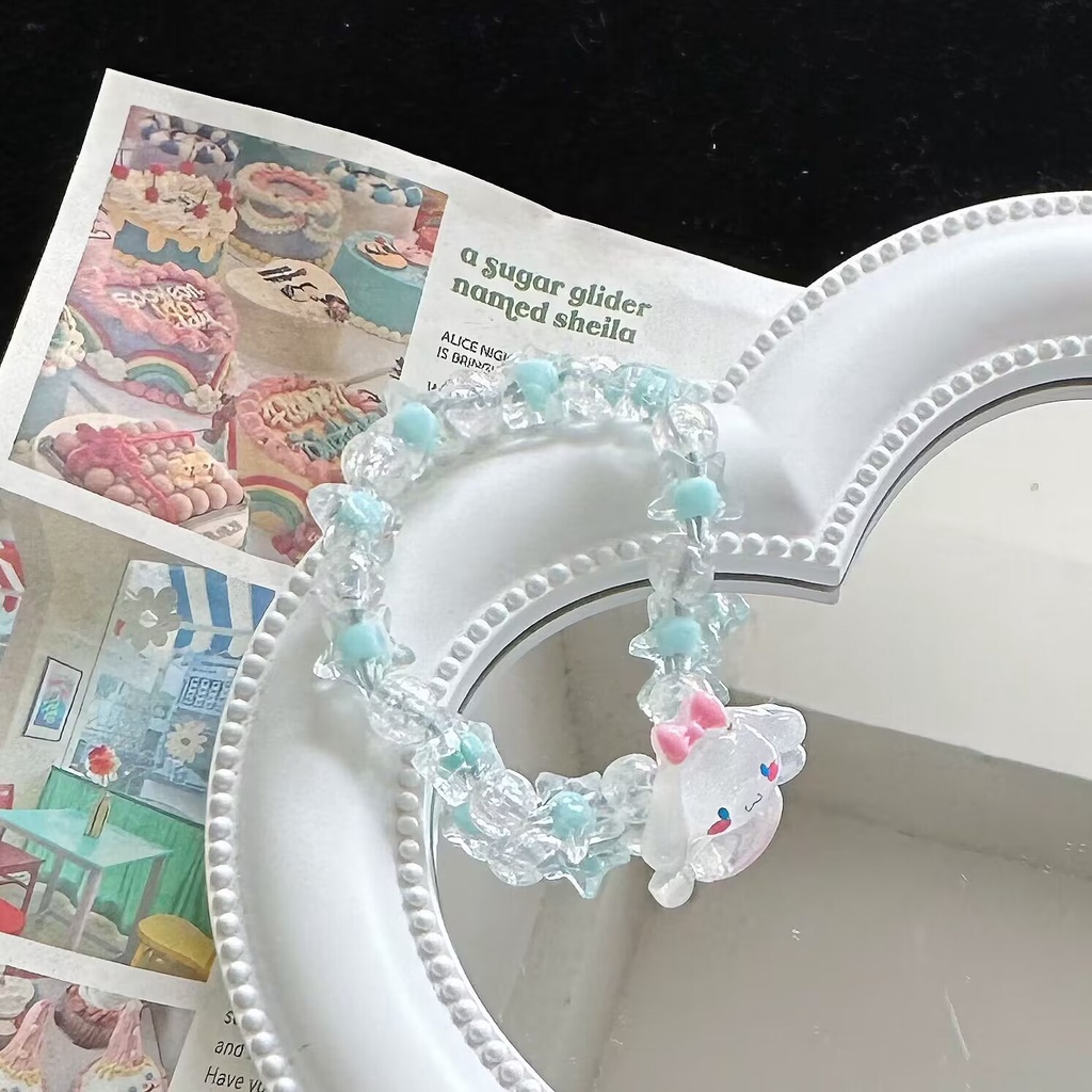 Sanrio Vòng Tay Trang Trí Chuỗi Hạt Lấp Lánh a11