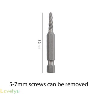 ⭐LOVE⭐ Screw Extractors Silver 1Pc Convenient Durable High Quality Attachment