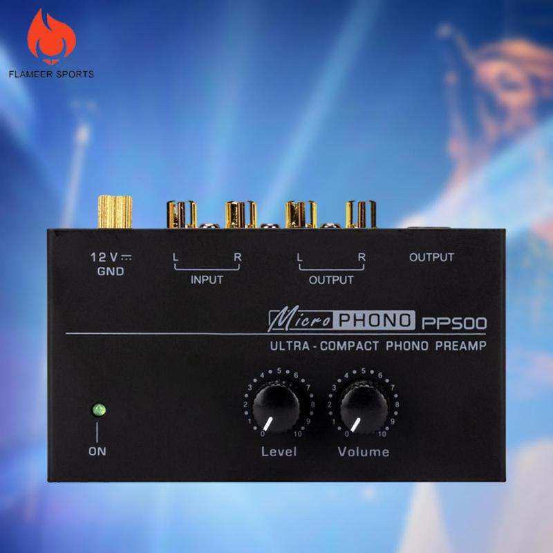 Bộ khuếch đại bàn xoay phono preamp dc 12v cho loa máy tính