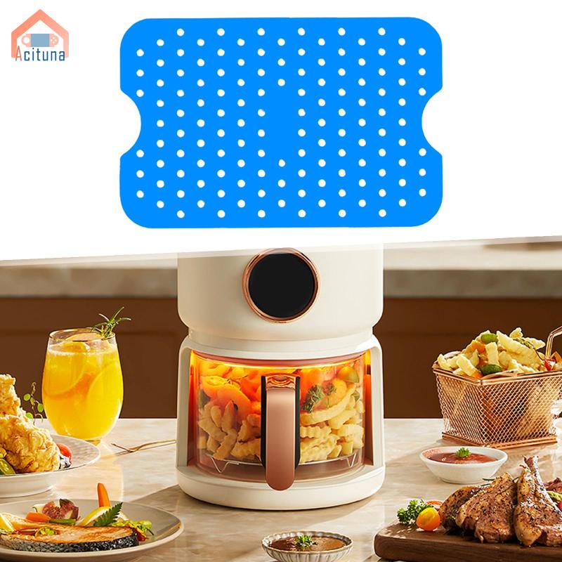 Chèn nồi chiên không khí acituna, nồi chiên không khí có thể tái sử dụng, không-, dễ lau chùi, nồi chiên không khí chịu nhiệt