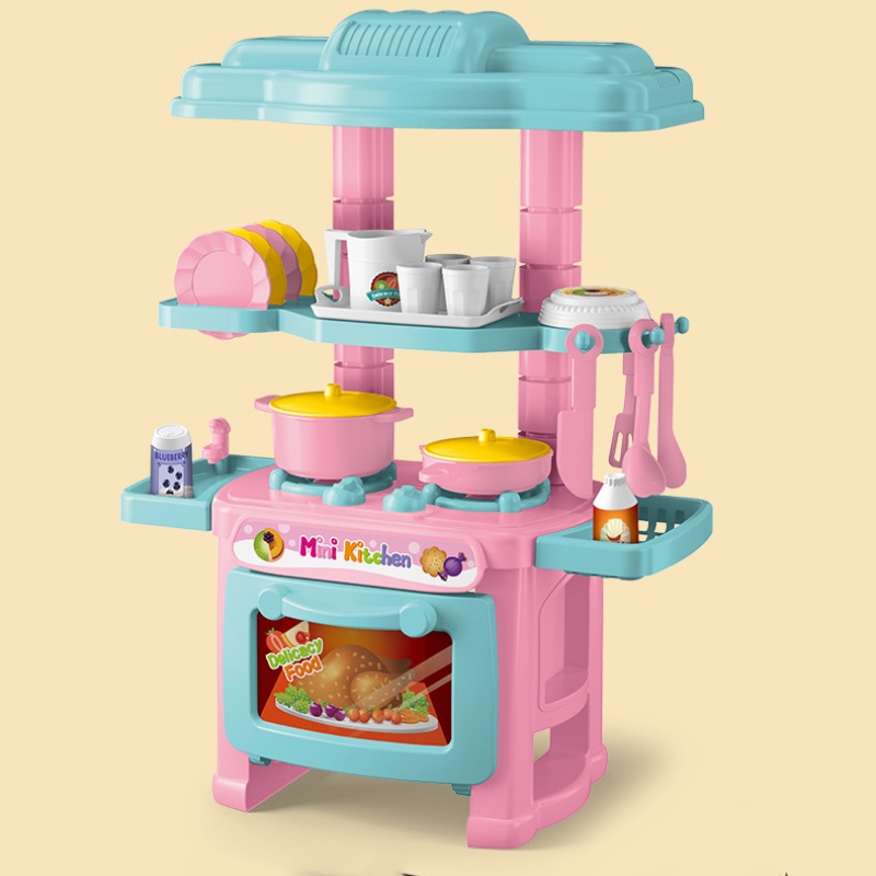 Đồ chơi nấu ăn trẻ em chơi nhà đồ chơi nhà bếp đồ chơi nấu ăn