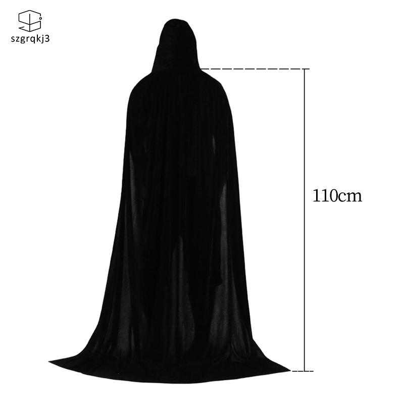 Trẻ em halloween cosplay áo choàng dài trùm đầu phụ kiện áo choàng cho chụp ảnh prop | BigBuy360 - bigbuy360.vn
