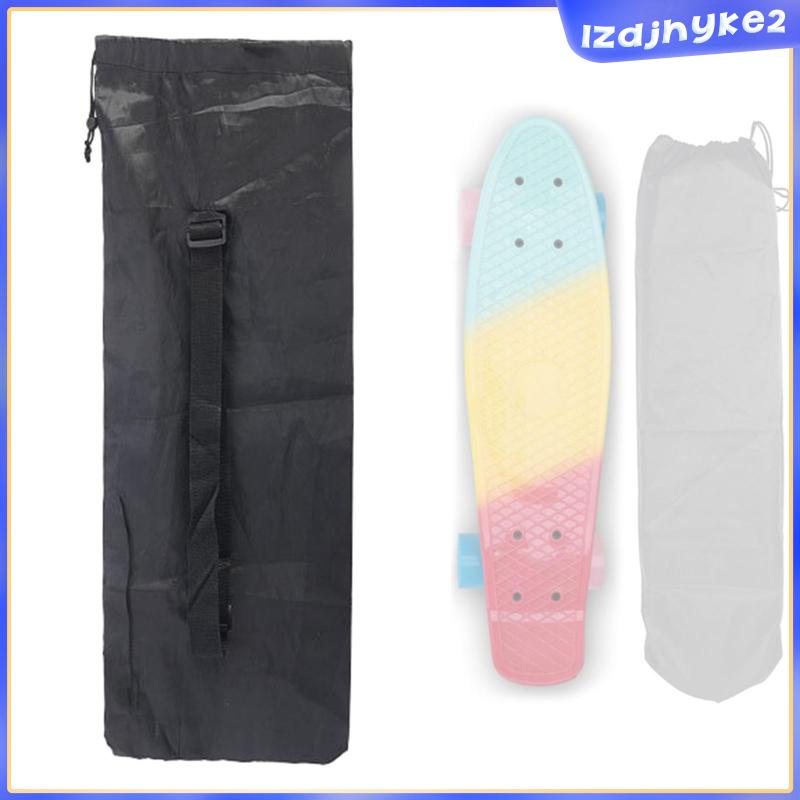 Túi ván trượt di động skate double tilt skateboard dây đeo ván trượt có thể điều chỉnh