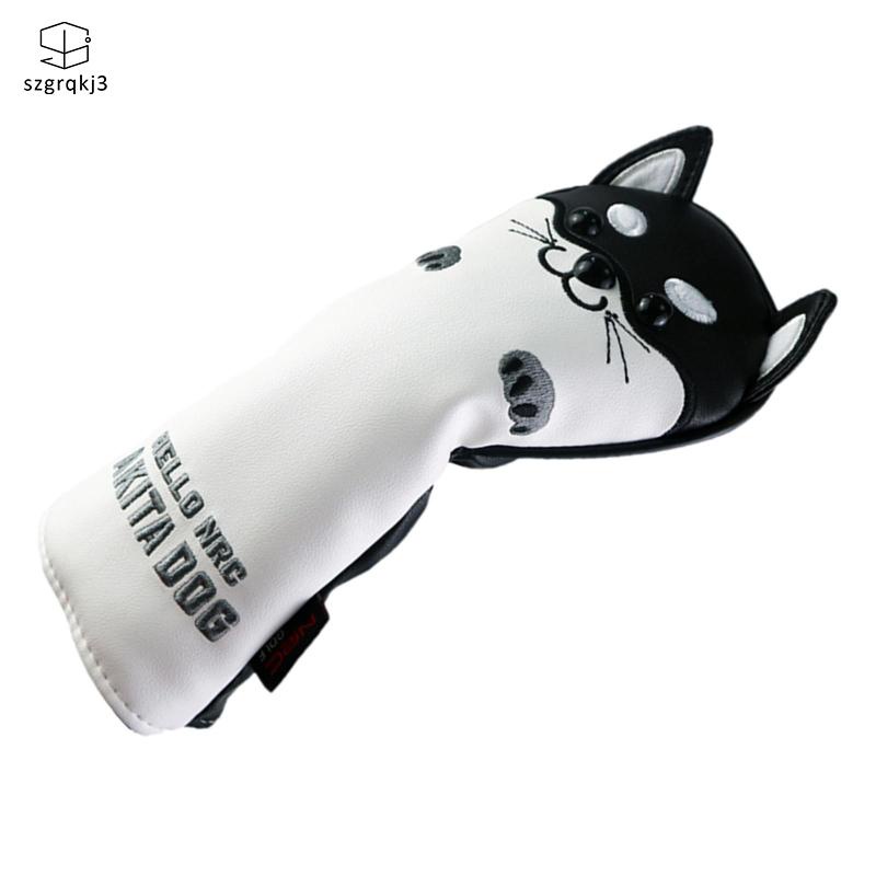 Người chơi gôn không thấm nước head cover woods, 3/5 fw, ut driver bảo vệ dễ thương với số. với lông cừu dày