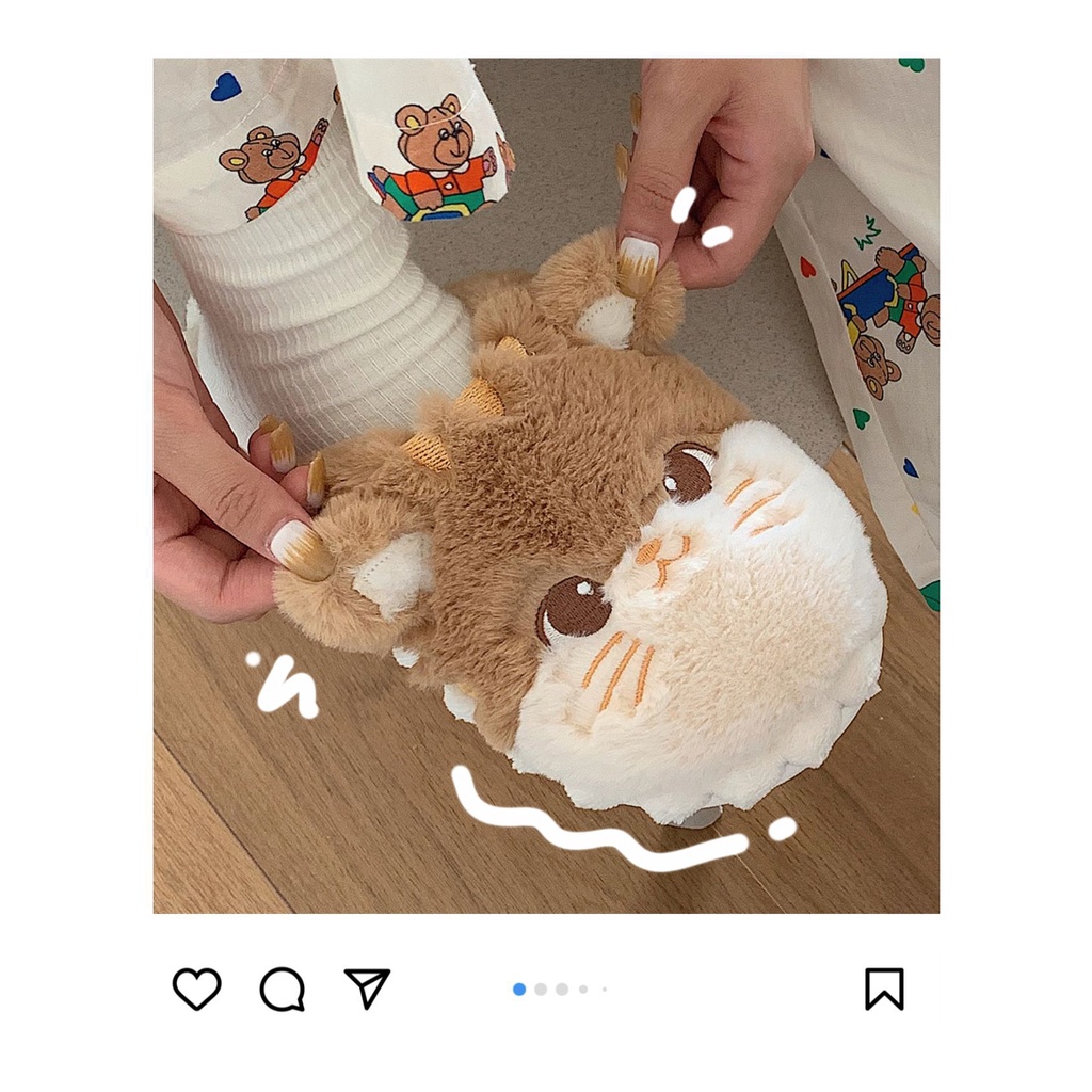 🍍XIXITIAO🍍Dép Bông Đi Trong Nhà Hình Mèo kitty Dễ Thương Cho Nữ