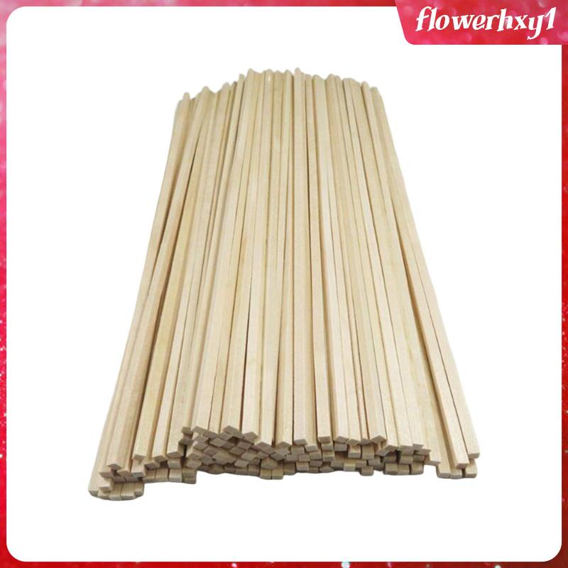 50 Que Gỗ Vuông Chưa Hoàn Thiện Làm Mô Hình Trang Trí Thủ Công