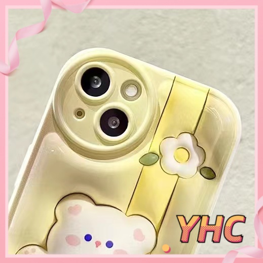 ốp lưng iphone Silicon Mềm Hình Gấu 3D Dễ Thương Cho Iphone 6 / 6S / 6splus / se / 7 / 7plus / 8 / 8plus / X / xs / xsmax / 11 / 12 / 13 / 14 / Plus / pro / pro Max-5071