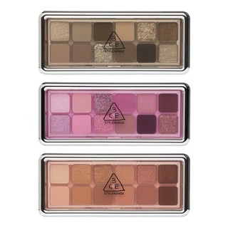 3ce 12 Color Eye Shadow Plate Powder Cement Plate 9.5g Raw Nuetrals# Creative Filter# Motion Frame#
