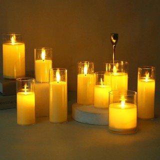 OYXJJP Đèn LED Hình Ngọn Nến Trang Trí Không Lửa
