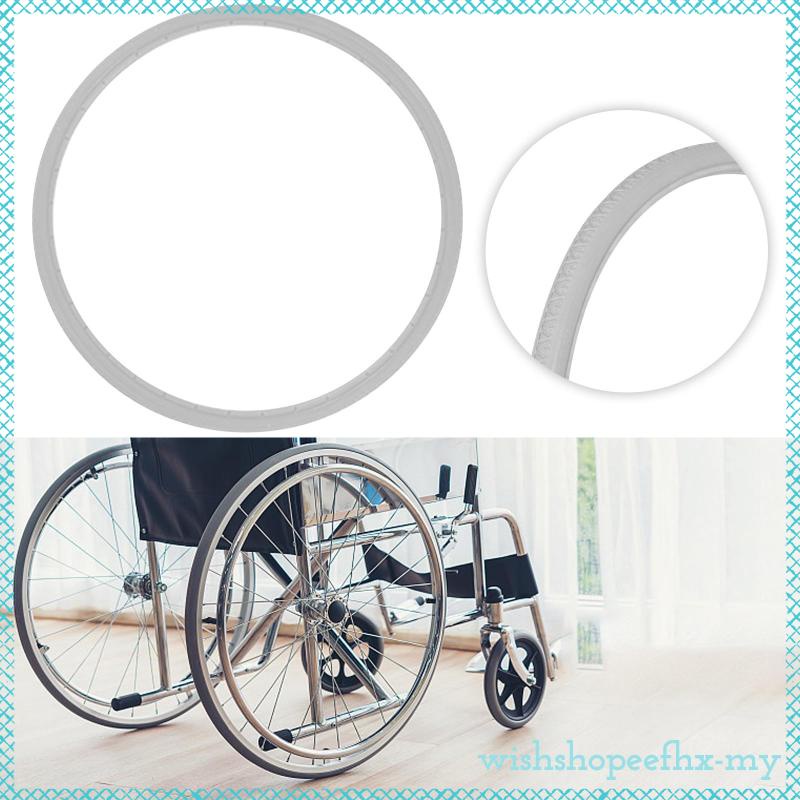 Bánh Xe Sau Thay Thế Chống Mòn Kích Thước 22 Inch Màu Xám Cho Xe Lăn