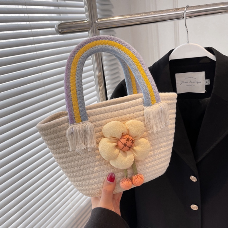 Túi Xách Đan Cói Thời Trang Hàn Quốc Mới 2023 Cho Nữ