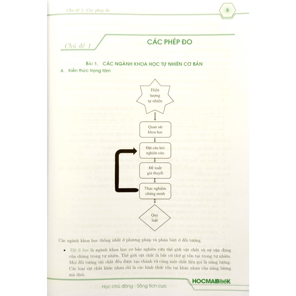 Sách Bứt Phá 9+ Môn Khoa Học Tự Nhiên Lớp 6