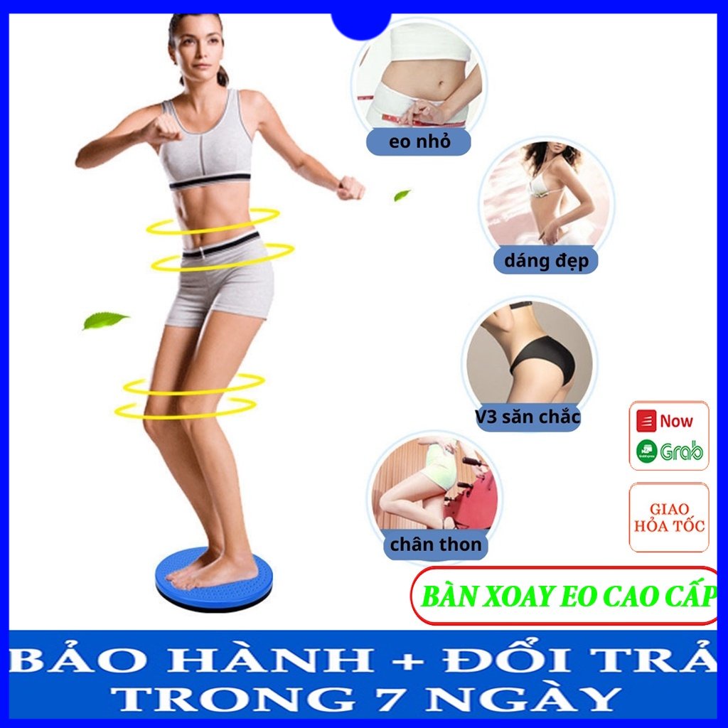 Bàn xoay eo đôi thông minh 360 độ bằng sắt tập thể dục aerobic giảm cân mỡ bụng hàng cao cấp giá rẻ 1