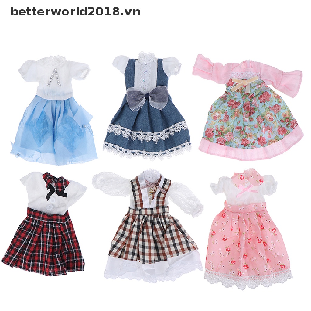 Bộ Quần Áo Công Chúa Dành Cho Búp Bê 30cm 1 / 6 12 ''