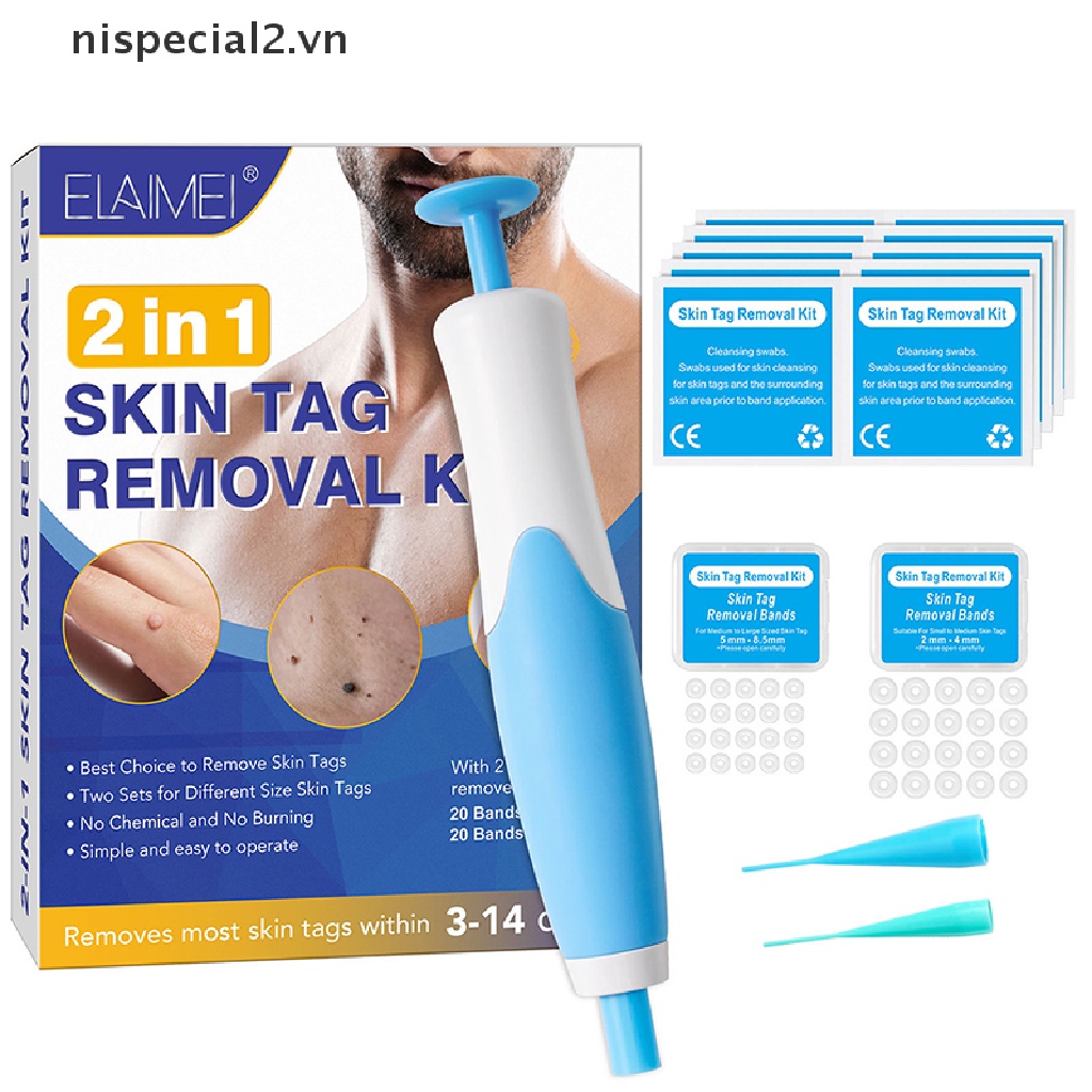 Bộ Dụng Cụ Loại Bỏ Vết Bẩn Trên Da 2 Trong 1 Tiện Dụng