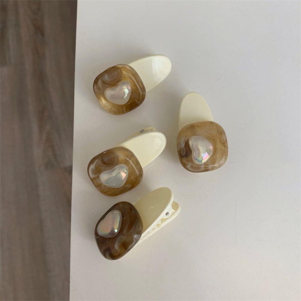 CABEZA Kẹp Tóc Y2k Đính Đá Nhân Tạo Phong Cách Hàn Quốc Thanh Lịch Dành Cho Nữ