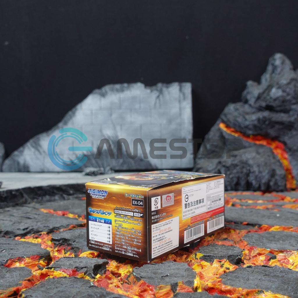 Thẻ bài Digimon TCG EX4 Alternative Being Booster Box EX04 phiên bản tiếng Nhật DGMTCGJPBOOB04
