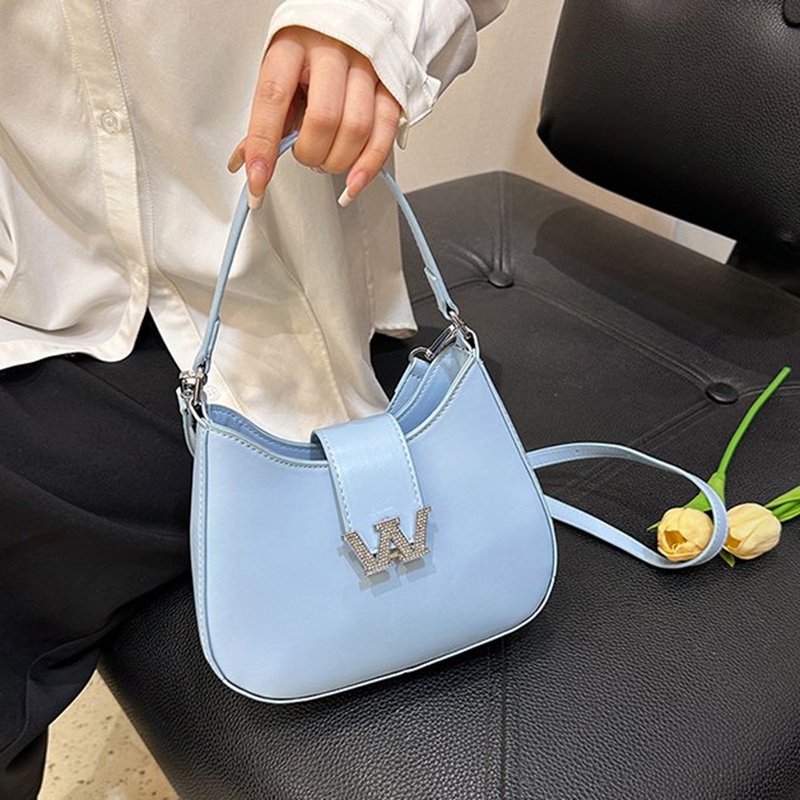 Ielgy Túi Đeo Một Bên Vai Nhỏ Nhắn Màu Nổi Bật Phong Cách Nước Ngoài Cao Cấp Dành Cho Bạn Nữ