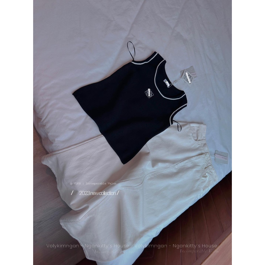 Áo sn viền loe.we