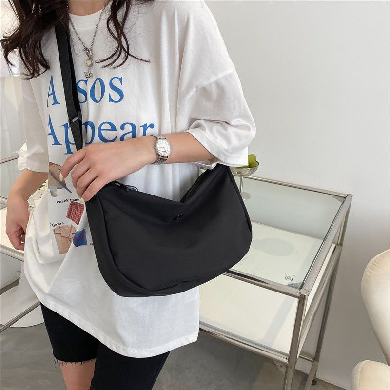 Túi Đeo Chéo Vải Oxford Đơn Giản Thời Trang Nhật Bản Mới Dành Cho Nữ