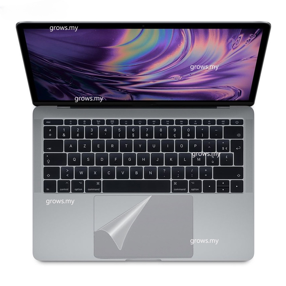 Miếng Dán Bảo Vệ Bàn Phím Siêu Mỏng Màu Nhám Mới Cho Macbook Air 13 11 12 13 Pro14 M1 15 16" Thanh Chạm 2021 2019