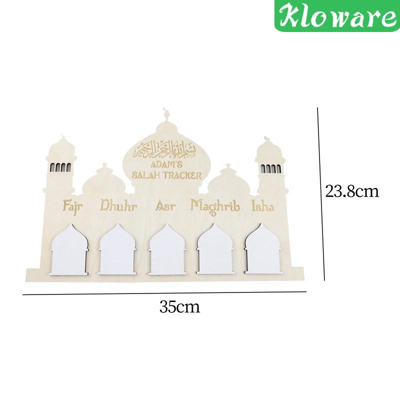 [Kloware] Lịch Đếm Ngược Lời Khuyên Ramadan Trang Trí Lâu Đài Eid Mubarak