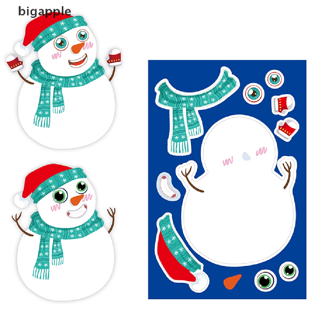 Set 24 Miếng Dán Chủ Đề Giáng Sinh Ngộ Nghĩnh