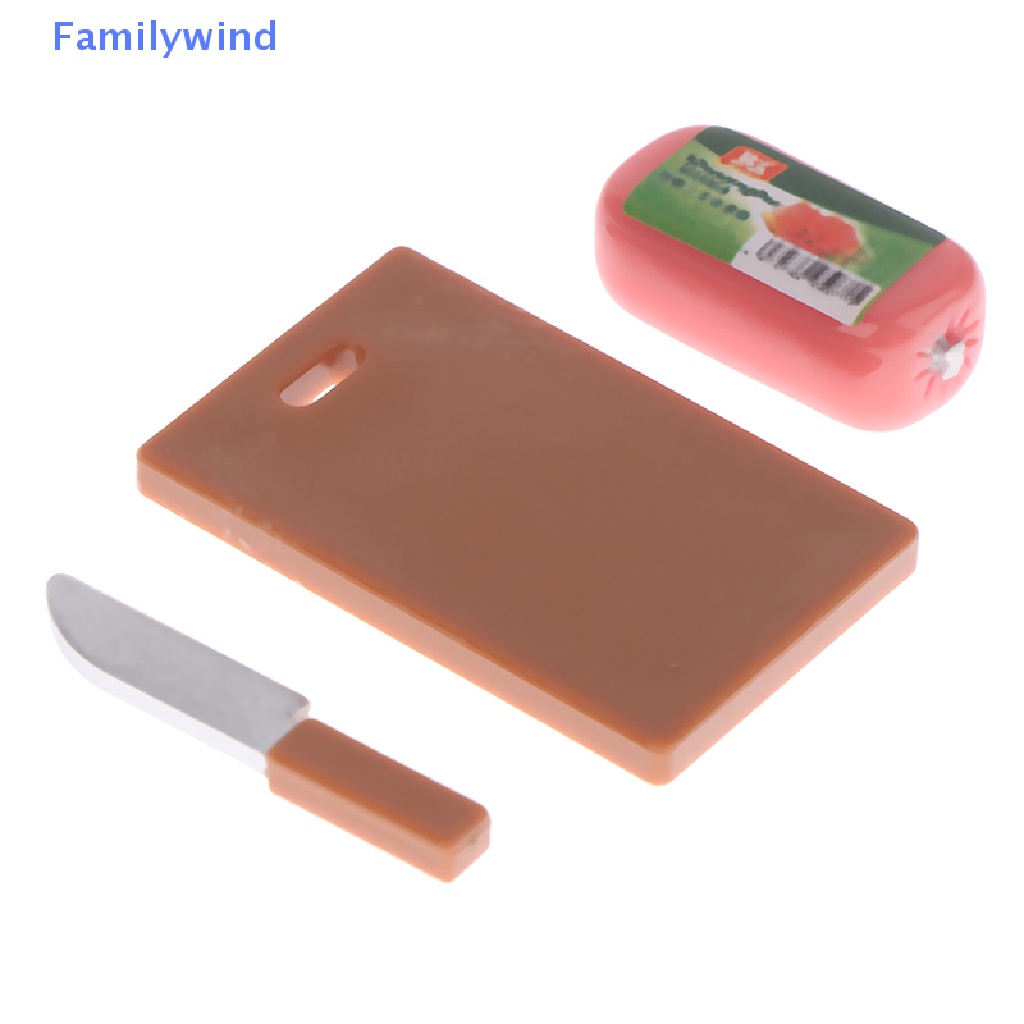 Mô Hình Khối Xúc Xích 1: 12 Trang Trí Nhà Búp Bê