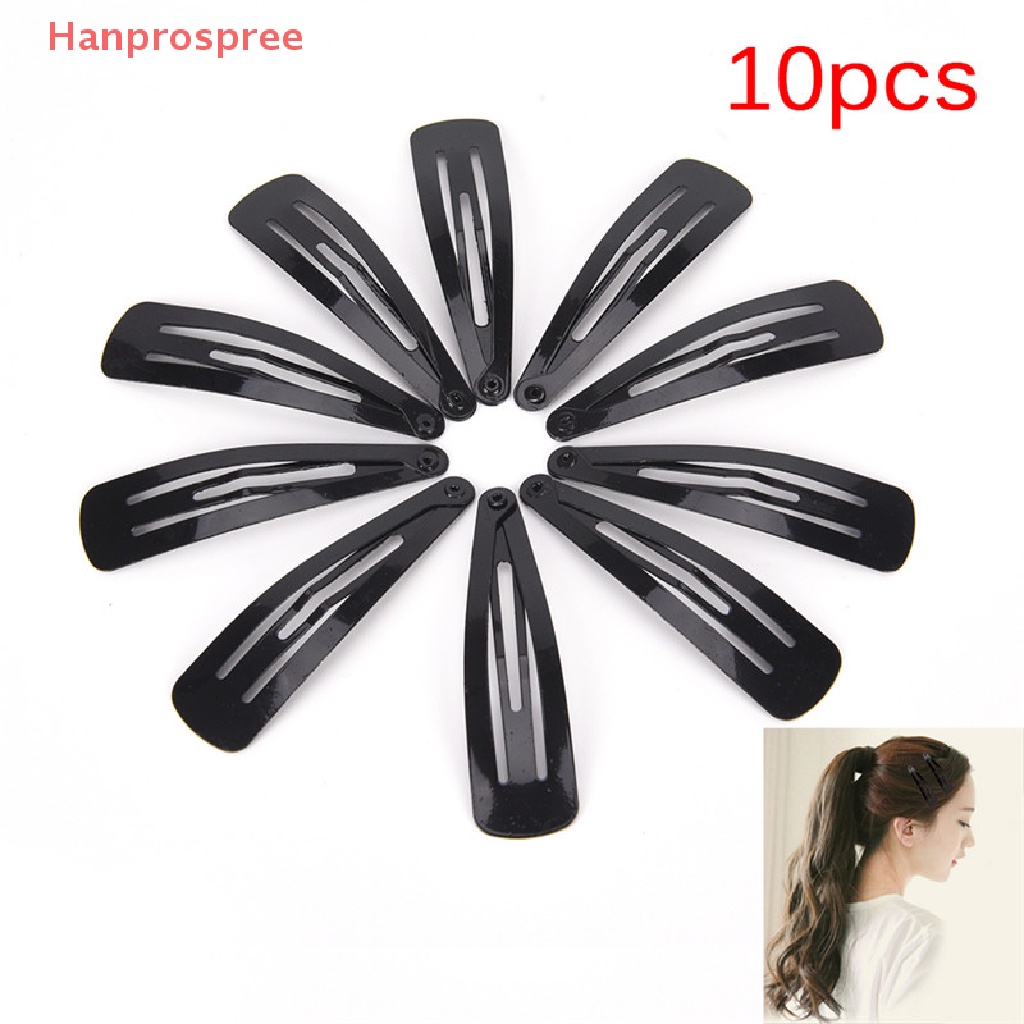 Set 10 Kẹp Tóc Dạng Trượt DIY Hỗ Trợ Giấc Ngủ Cho Bé Gái