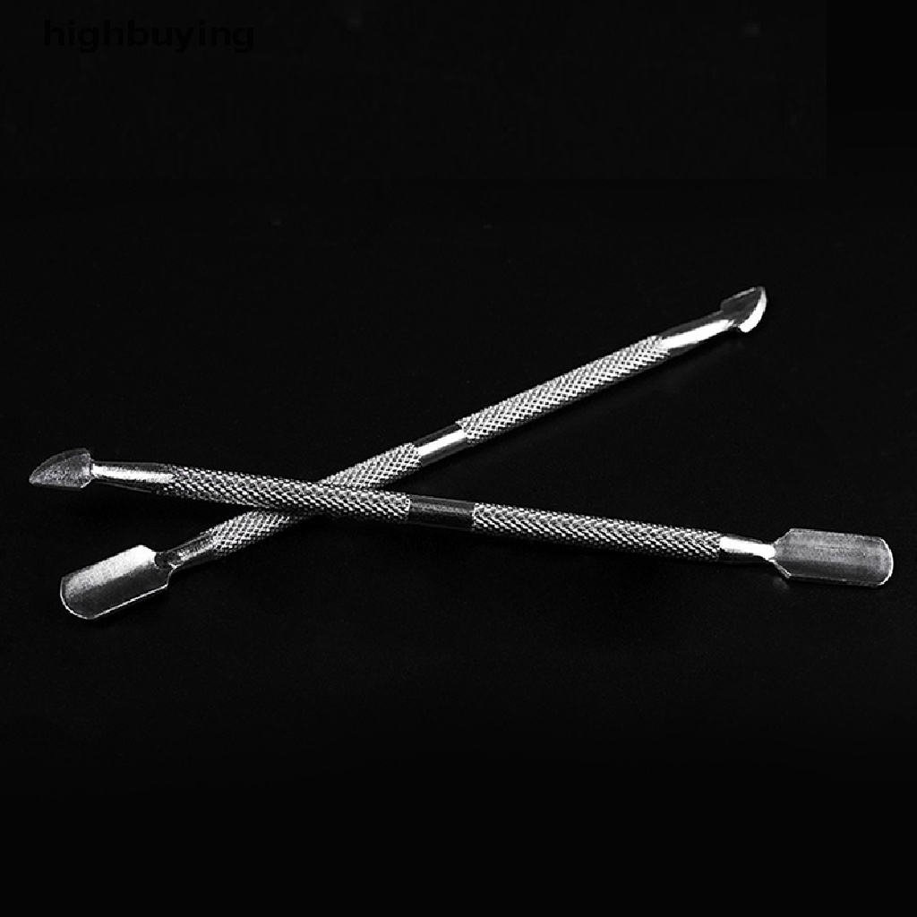Set 1 / 3 Dụng Cụ Làm Móng Hai Đầu Bằng Thép Không Gỉ