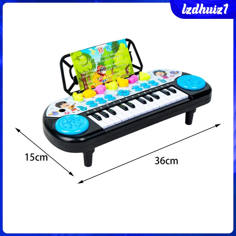 Đàn Piano Điện 24 Phím Có Đèn Và Âm Thanh Đa Năng Dành Cho Bé Trai Gái