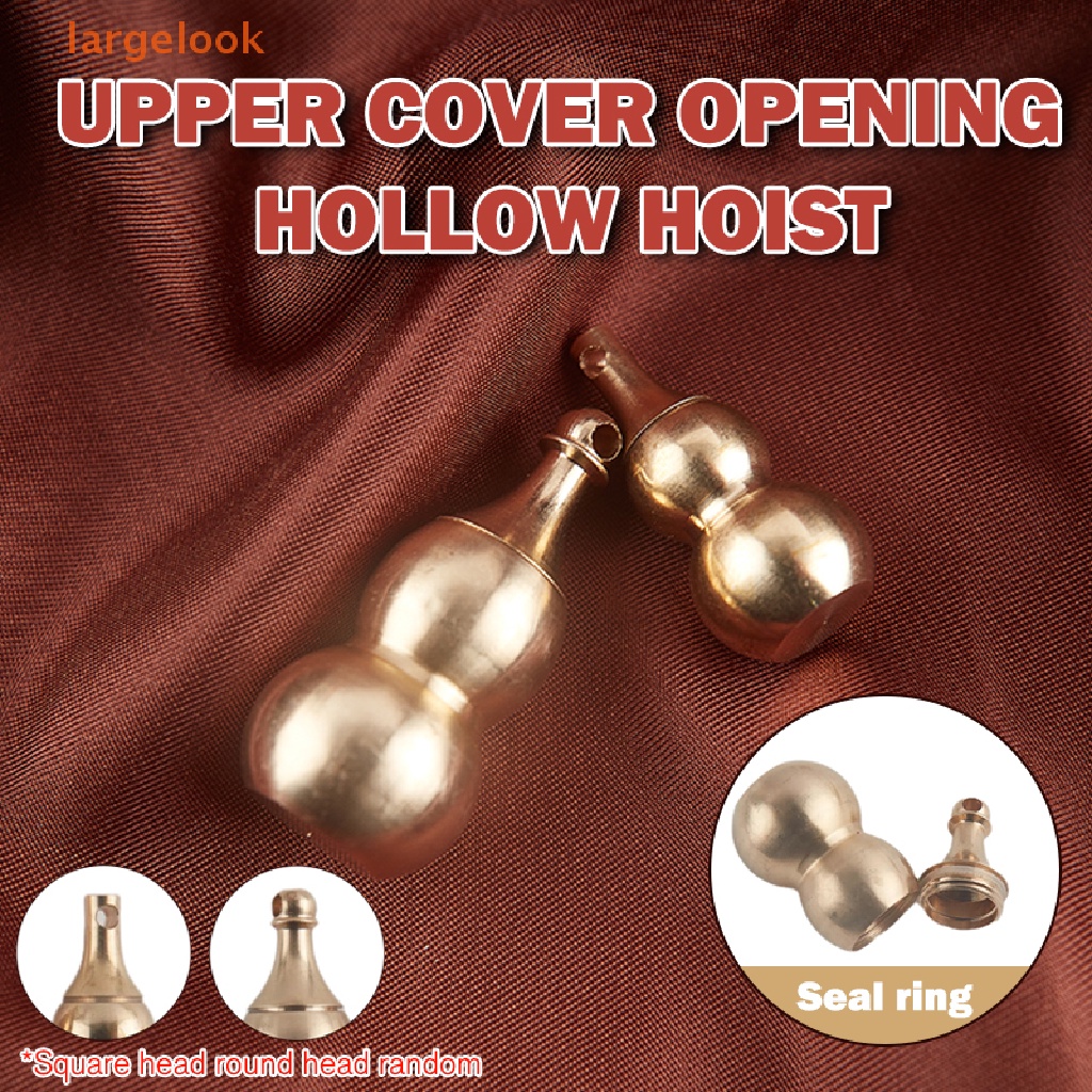 [Biglook] Nhẫn Niêm Phong Bằng Đồng Thau Rỗng Kiểu Trung Hoa Truyền Thống Tự Nhiên