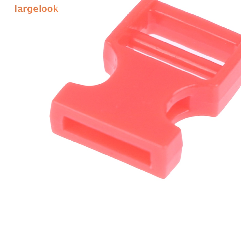 Set 10 Khóa Nhựa 6mm Dùng Làm Vòng Tay / Dây Đeo Búp Bê DIY