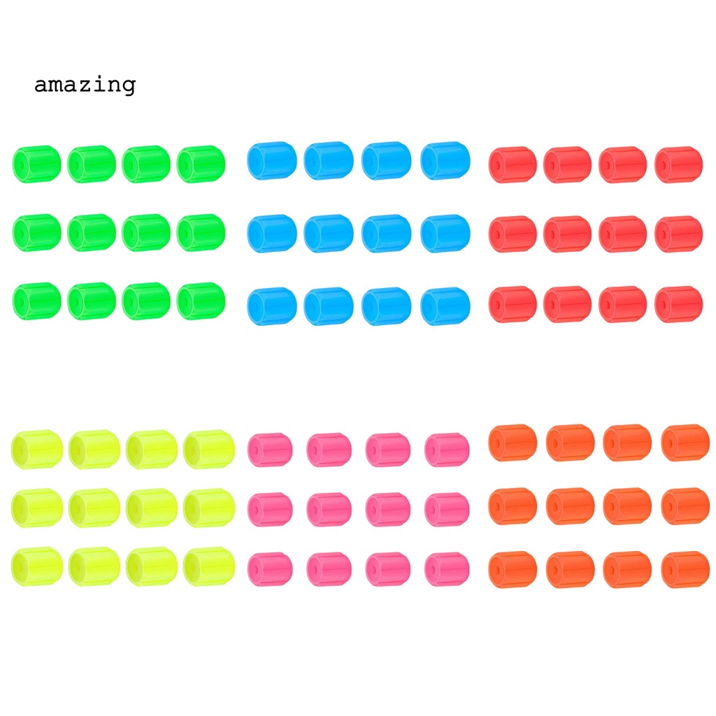 Bộ 12 Vỏ Bọc Van Bánh Xe Đạp Chống Mòn Phát Sáng Ban Đêm