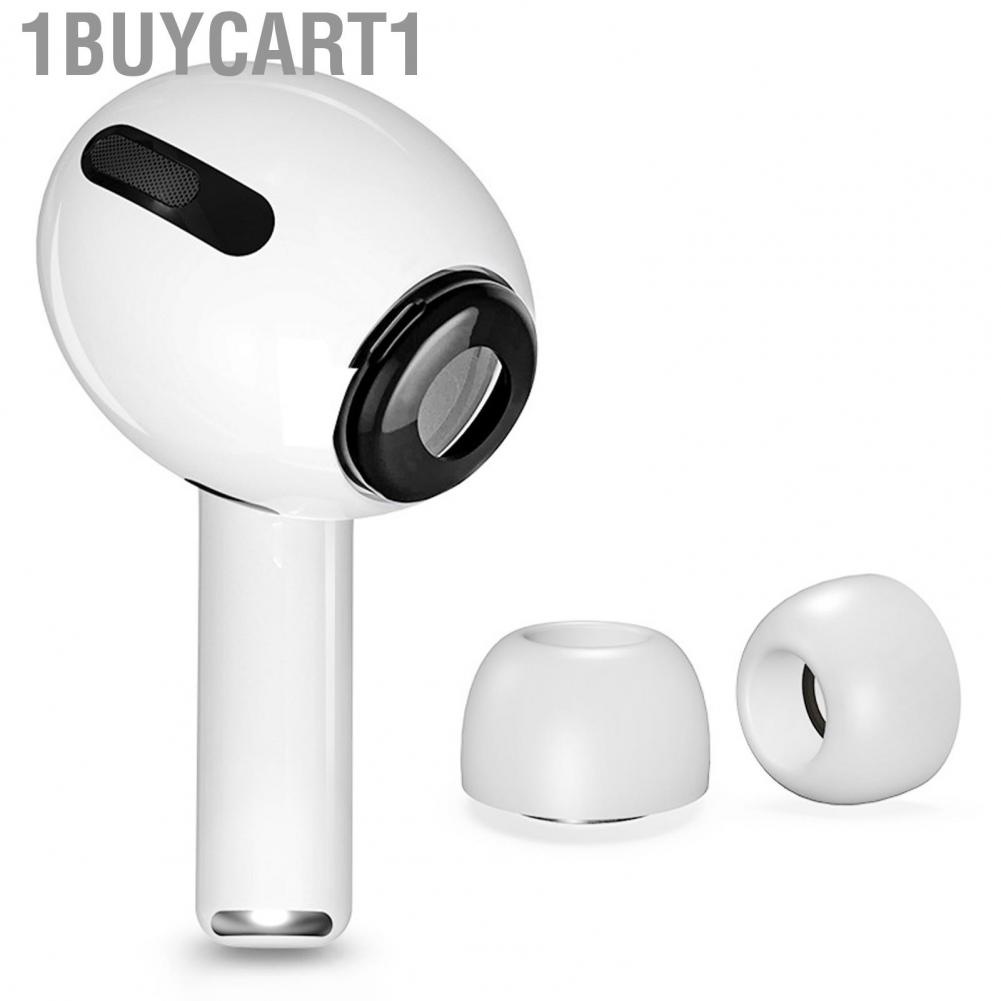 1buycart1 Ear Tips  Replacement Earbud Noise Isolation Silicone for Earbuds Accessories