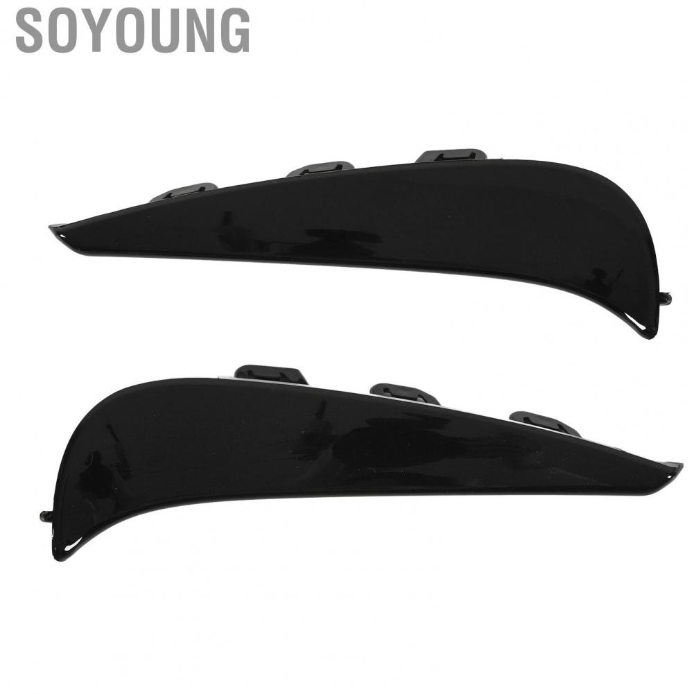 Soyoung Fog Lamp Cover Vent Trim  206 885 2902 Light Grille Impact Resistant Exterior Decoration Fadeproof for Car
