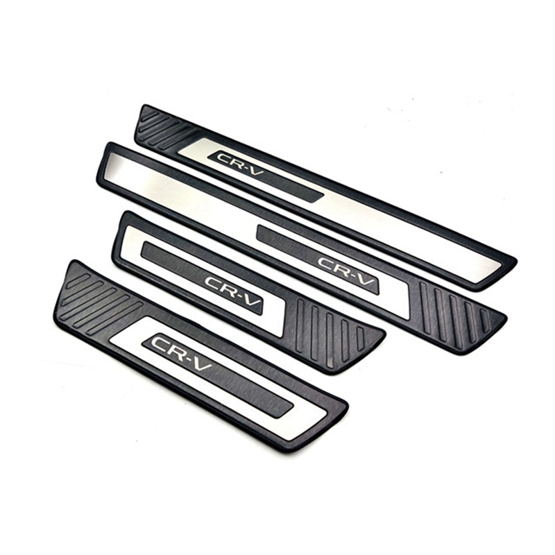 Khung Gắn Bàn Đạp Cửa Trước Sau Bằng Thép Không Gỉ Cho Xe Hơi Honda Cr-V 2023