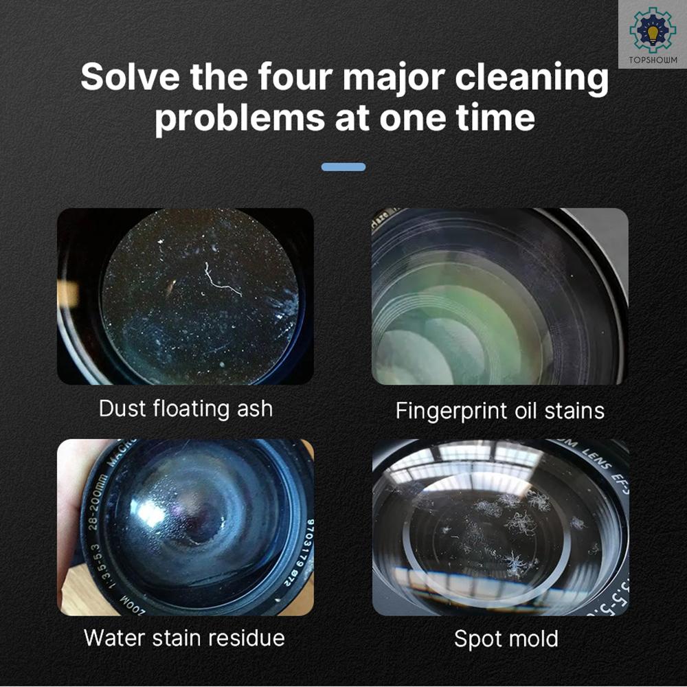 Bộ Dụng Cụ Vệ Sinh Máy Ảnh 9 Trong 1 Ulanzi 1 * Làm Sạch + 1 * Thổi Khí Bằng Silicon + 1 * Que + 2 Khăn Lau + 6 Khăn Lau * Khăn Lau + 50 Miếng Lau * | BigBuy360 - bigbuy360.vn