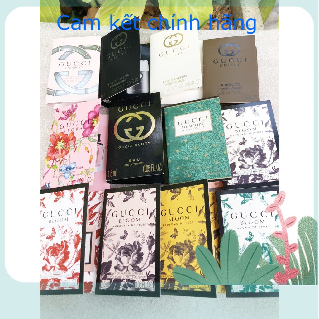 Vial Nước Hoa Gucci