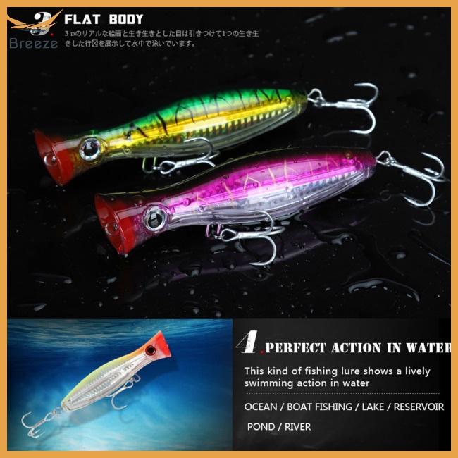 Mồi Câu Cá Giả Bằng Nhựa Cứng Mắt 3d 13cm / 43g