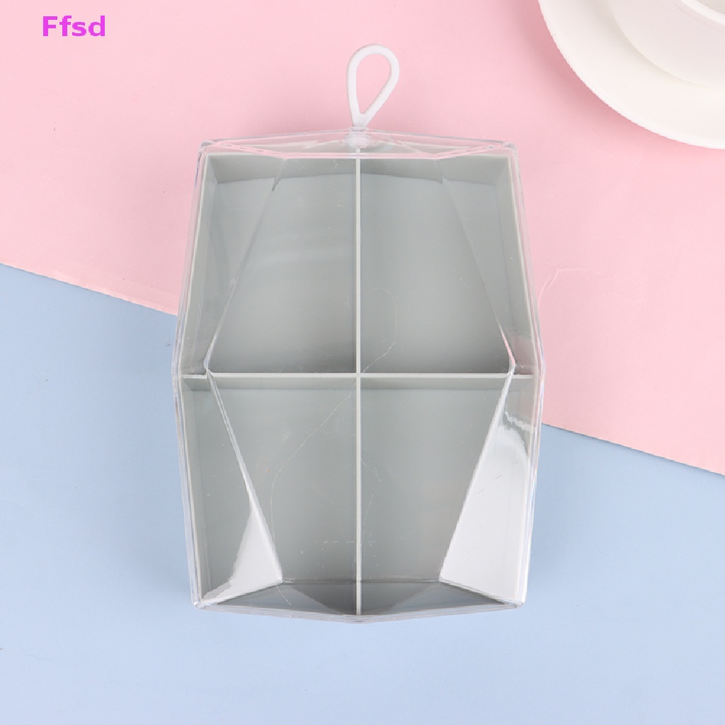 Giá Đỡ 4 Ngăn Phơi Khô Bông Mút Trang Điểm Tiện Dụng