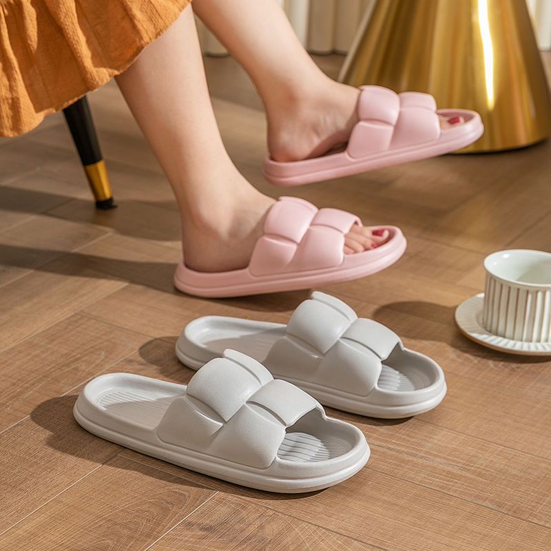 Dép Đi Trong Nhà Tắm Chống Trượt Thời Trang Mùa Hè Cho Cặp Đôi