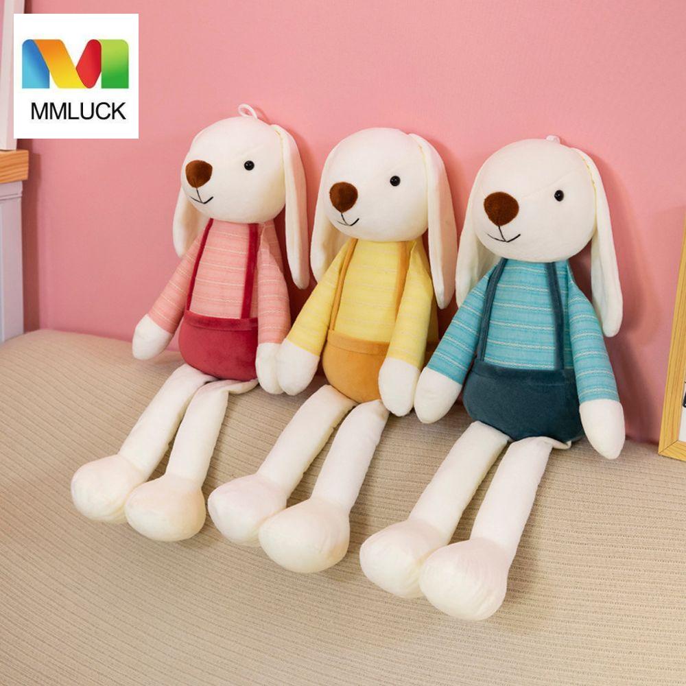 Búp bê nhồi bông MMULCK thỏ hoạt hình tai dài đáng yêu trang trí nội thất làm quà tặng sinh nhật Giáng sinh